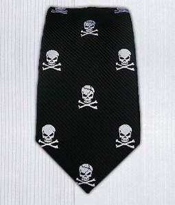 Skull & Bones Tie
